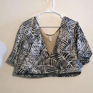 Swim‎ by Cacique short sleeve swim top size 34